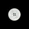 White Iridescent Plastic Button - 28L/18mm - Detail | Mood Fabrics