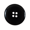 Brown Concaving Plastic Button - 45L/29mm - Detail | Mood Fabrics