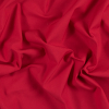 True Red Stretch Polyester Twill | Mood Fabrics