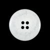 Translucent White 4-Hole Button - 40L/25mm - Detail | Mood Fabrics
