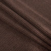 Italian Coffee Brown 2x2 Wool Rib Knit - Folded | Mood Fabrics