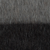 Italian Charcoal and Black Striped Mohair Wool Coating - Detail | Mood Fabrics
