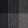 Italian Gray Plaid Brushed Wool Twill - Detail | Mood Fabrics