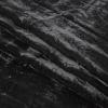 Black Blended Rayon Velvet - Folded | Mood Fabrics