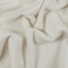 Italian Ivory Angora and Cashmere Fleece Coating | Mood Fabrics