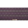 Famous NYC Designer Boysenberry Purple and Moon Rock Gray Wool Knit - Full | Mood Fabrics