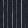 Navy, White and Gray Pencil Striped Wool Woven | Mood Fabrics