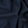 Blue Nights Brushed Twill Wool Coating | Mood Fabrics