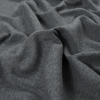 Heather Gray Stretch Tubular Rib Knit - Detail | Mood Fabrics