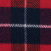 True Red and Dress Blues Plaid Wool Flannel - Detail | Mood Fabrics
