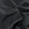 Castlerock Gray Brushed Lightweight Wool Coating - Detail | Mood Fabrics