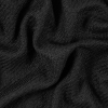 Black Woolen Wool-Like Acrylic Twill | Mood Fabrics