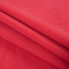 Hibiscus Red Double-Sided Fleece Coating - Folded | Mood Fabrics