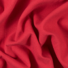 Hibiscus Red Double-Sided Fleece Coating | Mood Fabrics