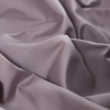 Famous NYC Designer Gray Lilac Dull Duchesse Satin - Detail | Mood Fabrics