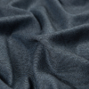 Blue Shadow Blended Cotton Tweed - Detail | Mood Fabrics