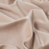 Italian Novelle Peach Cashmere Blended Wool Coating - Detail | Mood Fabrics
