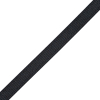 Black Grosgrain Ribbon - .375 - Detail | Mood Fabrics