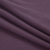 Italian Prune Purple Knit Pique - Folded | Mood Fabrics