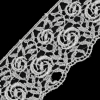 Ivory Fine Floral Venise Lace Trim - 1.75 - Detail | Mood Fabrics