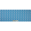Blue Kaleidoscopic Medallion Stretch Cotton Sateen - Full | Mood Fabrics