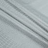 Silver Crocodile Foiled Stretch Polyester Twill - Folded | Mood Fabrics