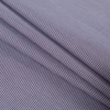 Plum and White Striped Cotton Shirting - Folded | Mood Fabrics