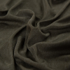 Heathered Dusty Green Sheer Jersey - Detail | Mood Fabrics