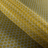 Yellow Polka-Dotted Silk Organza - Folded | Mood Fabrics