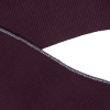 Dark Maroon Heavy Rib Knit Trim - 7 x 38 - Detail | Mood Fabrics