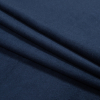 Navy Bamboo and Cotton Stretch Knit Fleece - Folded | Mood Fabrics