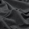 Charcoal Bamboo Stretch French Terry - Detail | Mood Fabrics