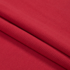 Rich Red Tubular Cotton Rib Knit - Folded | Mood Fabrics