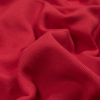 Rich Red Tubular Cotton Rib Knit - Detail | Mood Fabrics