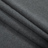 Charcoal Cotton and Polyester Brushed Fleece - Folded | Mood Fabrics