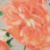 Italian Multicolor Floral Stretch Cotton Twill - Detail | Mood Fabrics