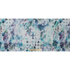 Italian Blue and Purple Abstract Printed Circles on a Cotton Voile - Full | Mood Fabrics