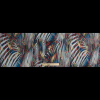Italian Multicolor Abstract Crinkled Chiffon - Full | Mood Fabrics
