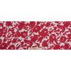 Italian Red Ikat Floral Cotton Jacquard - Full | Mood Fabrics