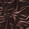 Chocolate Stretch Velour | Mood Fabrics