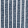 Navy Pencil Striped Cotton Chambray - Detail | Mood Fabrics