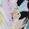 Italian Multicolor Painterly Printed Rayon Jersey - Detail | Mood Fabrics