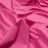 Fuzzy Fuchsia Heathered Wicking and Anti-Microbial Performance Jersey - Detail | Mood Fabrics