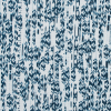 Italian Blue and White Abstract Polyester Canvas | Mood Fabrics
