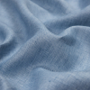 Heathered Baby Blue Cotton Twill - Detail | Mood Fabrics