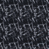 Black Marble UV Protective Compression Tricot with Aloe Vera Microcapsules | Mood Fabrics