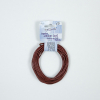 Dazzle-It Metallic Rust Genuine Leather Cord - 2mm | Mood Fabrics