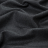 Charcoal Twill Wool Suiting - Detail | Mood Fabrics