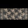 Metallic Gold 3D Floral Embroidered Mesh - Full | Mood Fabrics
