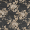 Metallic Gold 3D Floral Embroidered Mesh | Mood Fabrics